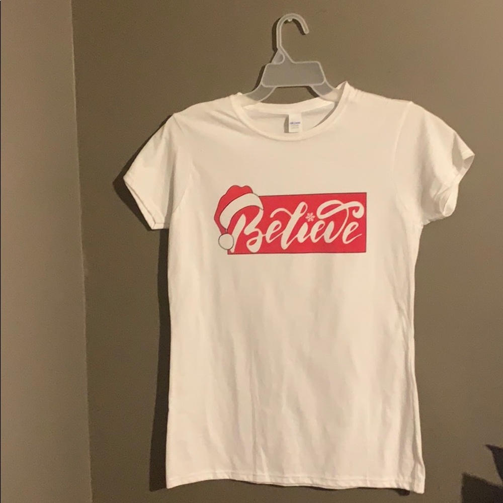 Christmas “Believe” shirt